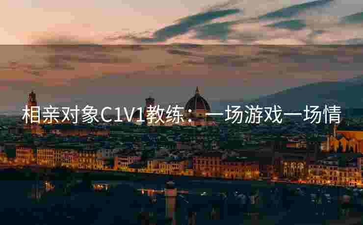相亲对象C1V1教练：一场游戏一场情